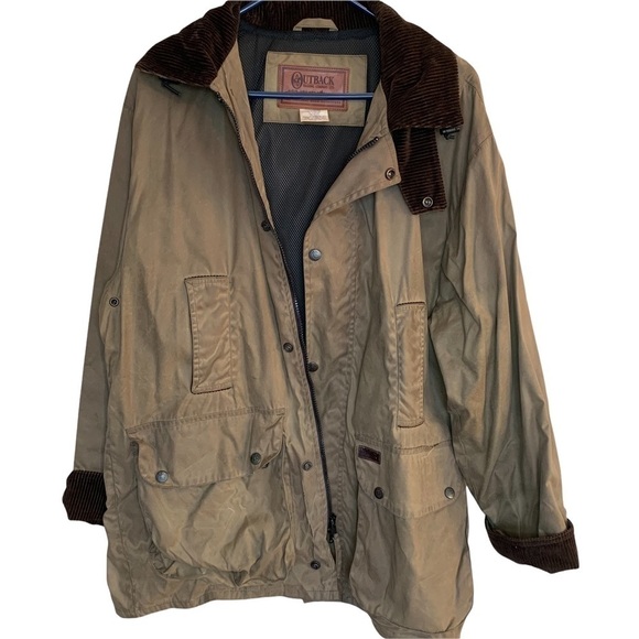 Outback Highlander Trail Jacket with Hood Men’s Size Medium - Picture 2 of 8